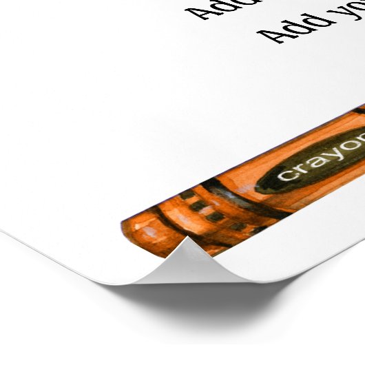 Regels voor klaslokalen van leraren op school LG.  Poster (Hoek)