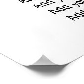 Regels voor leerkrachten op school Lg. door SRF Poster (Hoek)