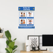 Regels voor Leerling Ankerkaart Poster (Thuiskantoor)