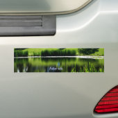 Regels voor natuur bumpersticker (Op auto)