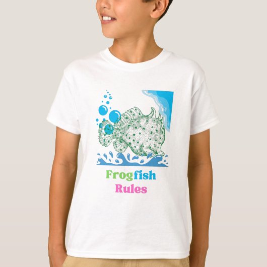 Regels voor roodvissen t-shirt (Voorkant)