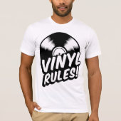 Regels voor vinyl t-shirt (Voorkant)