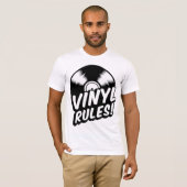 Regels voor vinyl t-shirt (Voorkant volledig)