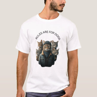 Regels zijn voor honden t-shirt