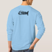 Regels zonder Logo lange hoes T-shirt (Achterkant)