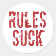 Regels zuigen - Vraag autoriteit Anarchist