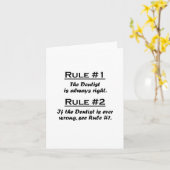 regeltandarts kaart (Gele Bloem)