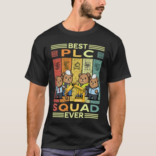 Regeltechnicus PLC Automatiseringstechnicus HMI PL T-shirt (Voorkant)