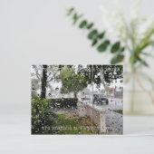 Regen Briefkaart (Staand voorkant)