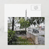 Regen Briefkaart (Voorkant / Achterkant)