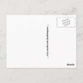 Regen Briefkaart (Achterkant)