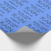 Regen Cadeaupapier (Hoek)