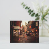 Regen - Chinatown - New York City Briefkaart (Staand voorkant)
