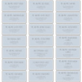 Regen Cloud Blue Baby shower Guest Adresetiketten Sticker (Voorkant)