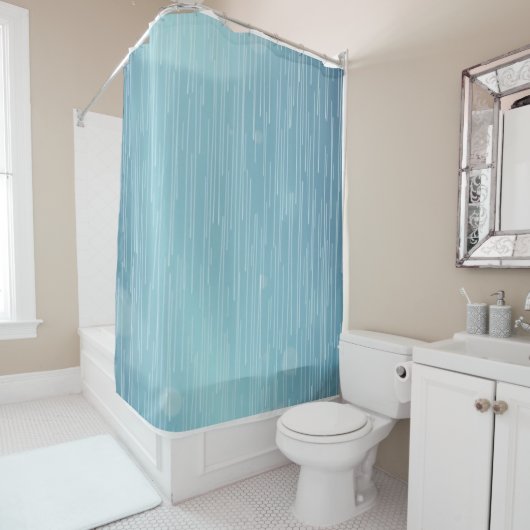 Regen Douchegordijn (In situ)