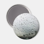 Regen druppelt op het Windshield in Californië Magneet (Voorkant / Achterkant)