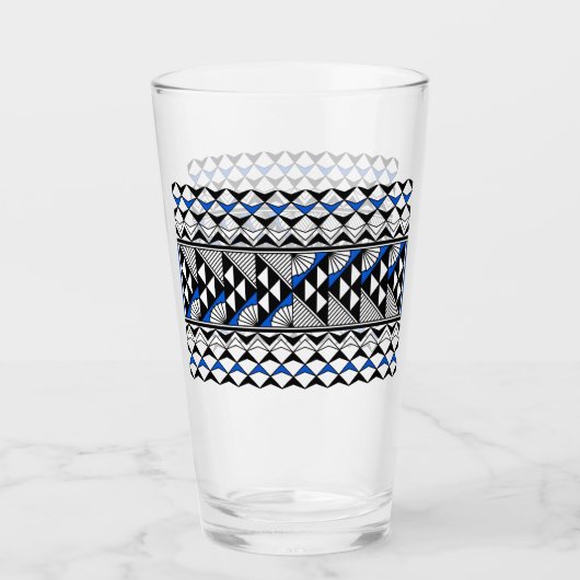 Regen en zon in het blauw glas (Voorkant)