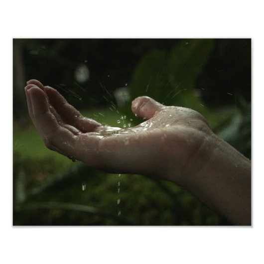 Regen Foto Afdruk (Voorkant)