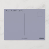 Regen in de Altiplano Bolivia Briefkaart (Achterkant)