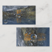 Regen in de Bladwijzer van Glen Visitekaartje (Voorkant / Achterkant)
