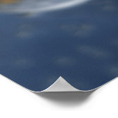 Regen in de Glen-afdruk Poster (Hoek)