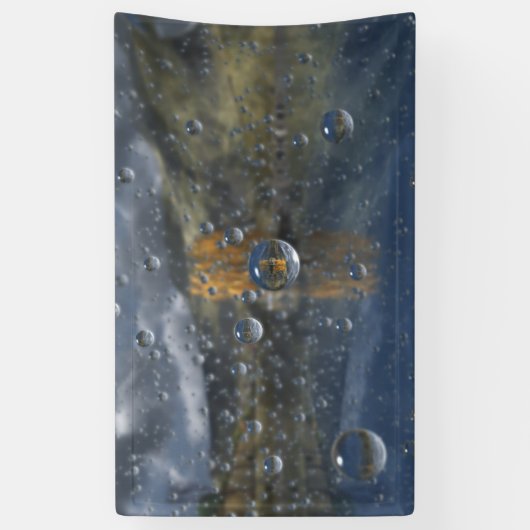 Regen in de Glen Banner (Verticaal)