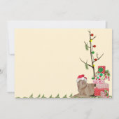 Regen in de Weimaraner's Kerstmis (Achterkant)