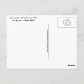 Regen in het Briefkaart van Florida (Achterkant)