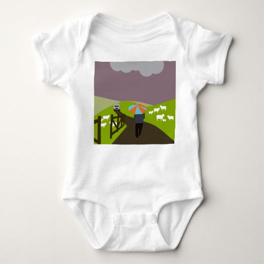 Regen in het dorp romper (Voorkant)