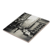 Regen in New York -  stijl Tegeltje (Zijkant)