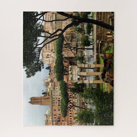 Regen in Rome Legpuzzel (Verticaal)