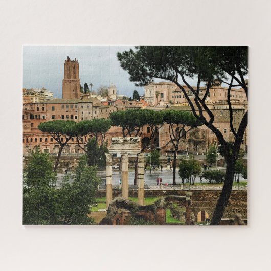 Regen in Rome Legpuzzel (Horizontaal)
