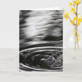 Regen Kaart (Gele Bloem)