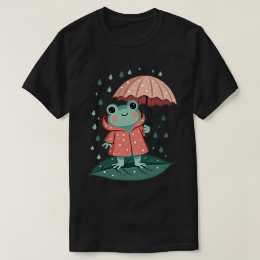 Regen Kikker T-shirt (Design voorkant)