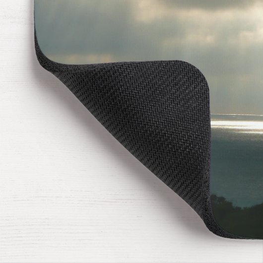 Regen komt op mousepad muismat (Hoek)