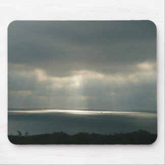 Regen komt op mousepad muismat