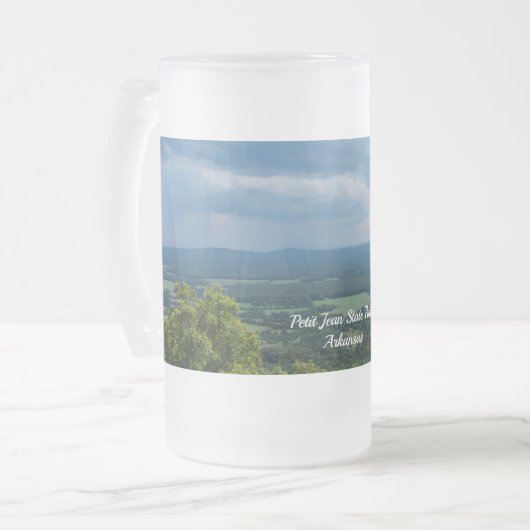 Regen komt uit verzoekschrift Jean Frosted Glass B Matglas Bierpul (Voorkant links)