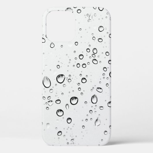 Regen laat regendruppels regenachtige natte druppe Case-Mate iPhone case (Achterkant)
