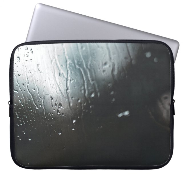 Regen Laptop Sleeve (Voorkant)