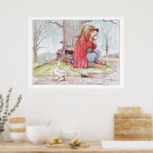 Regen maart door Wallace Tripp Poster (Keuken)