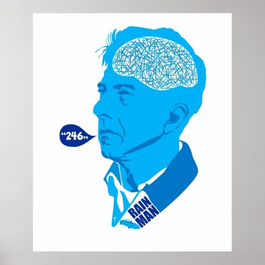 Regen Man Poster (Voorkant)