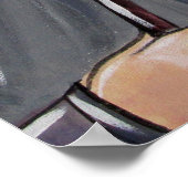 Regen niet op mijn parade - Flapper uit 1920 Poster (Hoek)