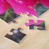 Regen op bladen legpuzzel (Zijkant)