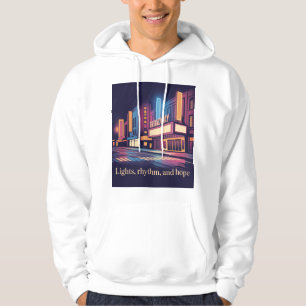 Regen op Broadway New York City Hoodie