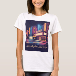 Regen op Broadway New York City T-shirt