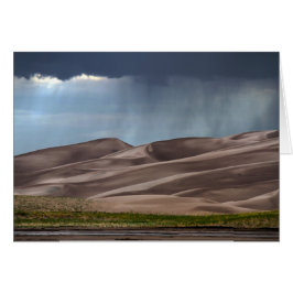 Regen op de Grote Sand Dunes