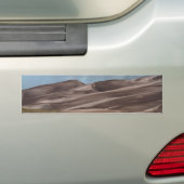 Regen op de Grote Sand Dunes Bumpersticker (Op auto)