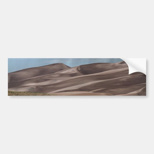 Regen op de Grote Sand Dunes Bumpersticker (Voorkant)
