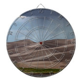 Regen op de Grote Sand Dunes Dartbord (Voorkant)