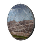 Regen op de Grote Sand Dunes Dartbord (Voorkant Rechts)